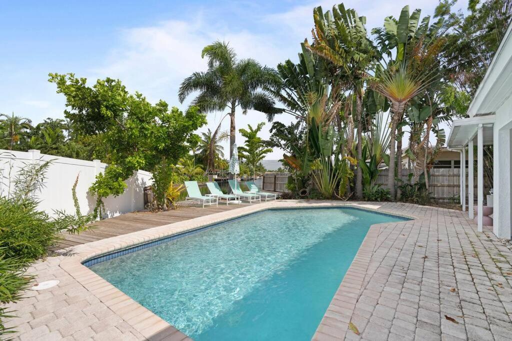 Waterfront-Heated Pool-Mini Golf-Game Room-2Mi Beach Форт-Лодердейл Экстерьер фото